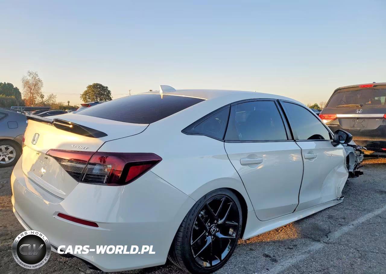 2025 Honda Civic Sport VIN:2HGFE2F54SH554796 - 3