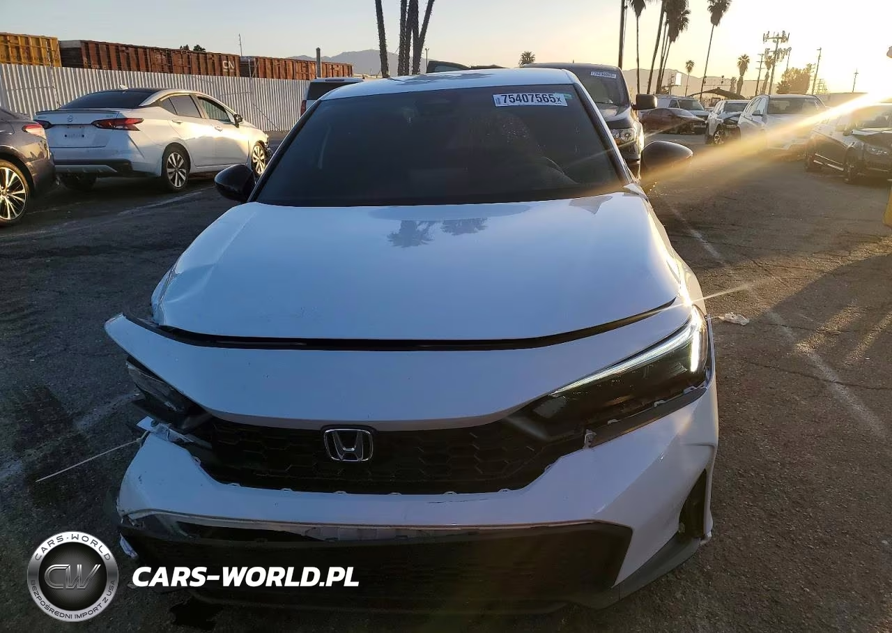 2025 Honda Civic Sport VIN:2HGFE2F54SH554796 - 5