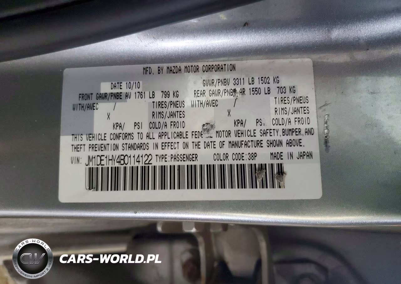 2011 Mazda Mazda2 VIN:JM1DE1HY4B0114122 - 12