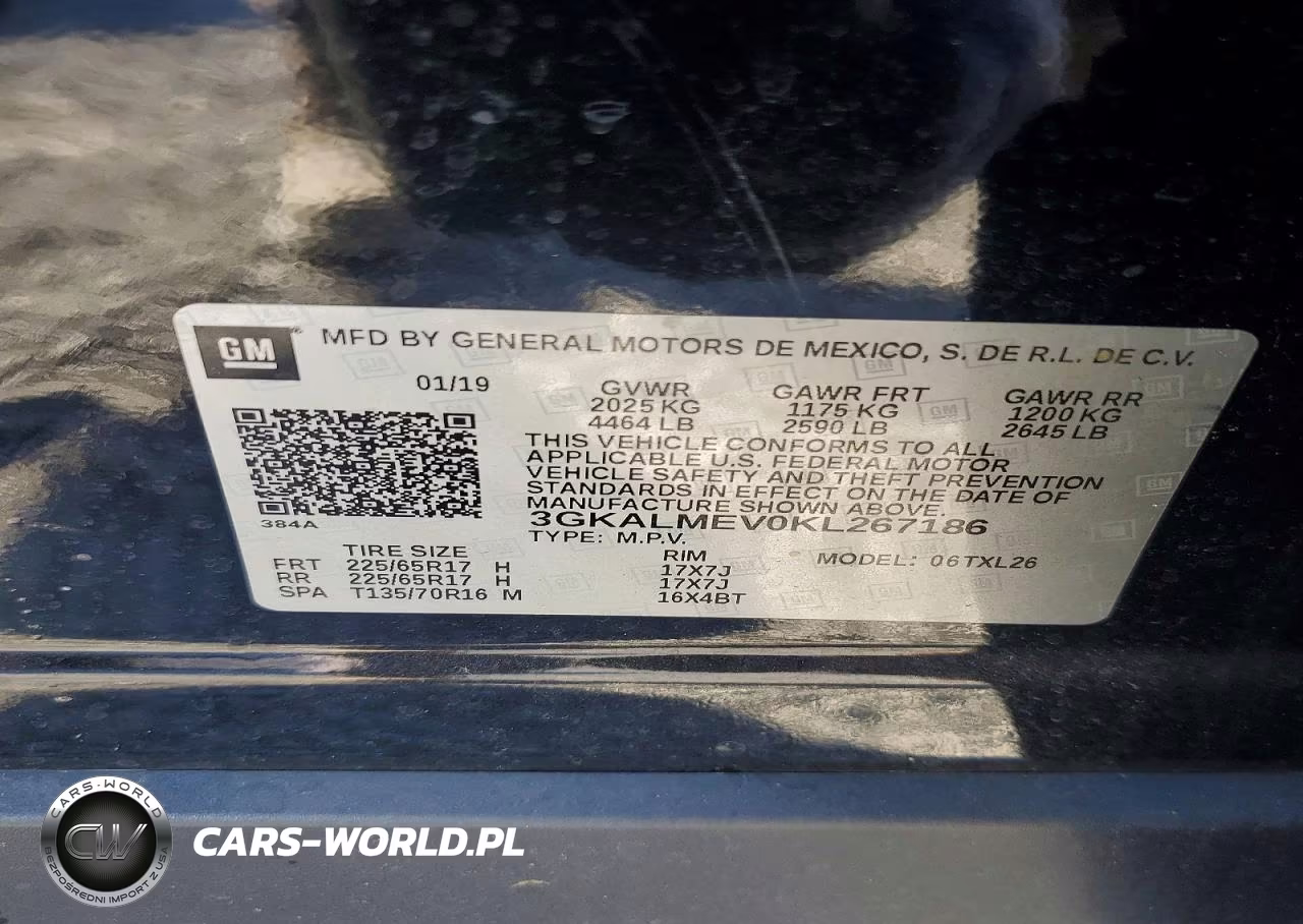 2019 GMC Terrain Sle VIN:3GKALMEV0KL267186 - 13