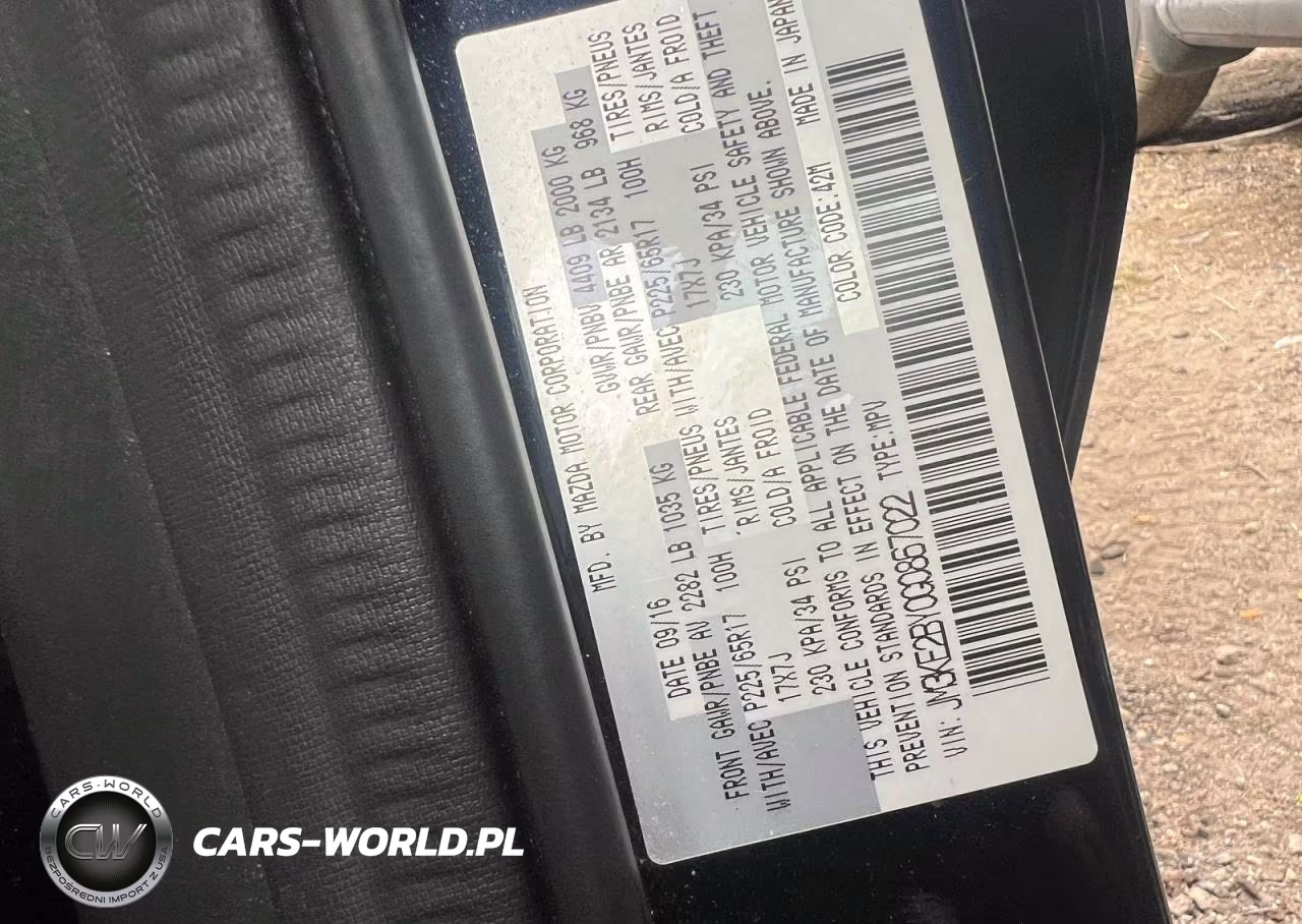 2016 Mazda Cx-5 Sport VIN:JM3KE2BY0G0867022 - 10
