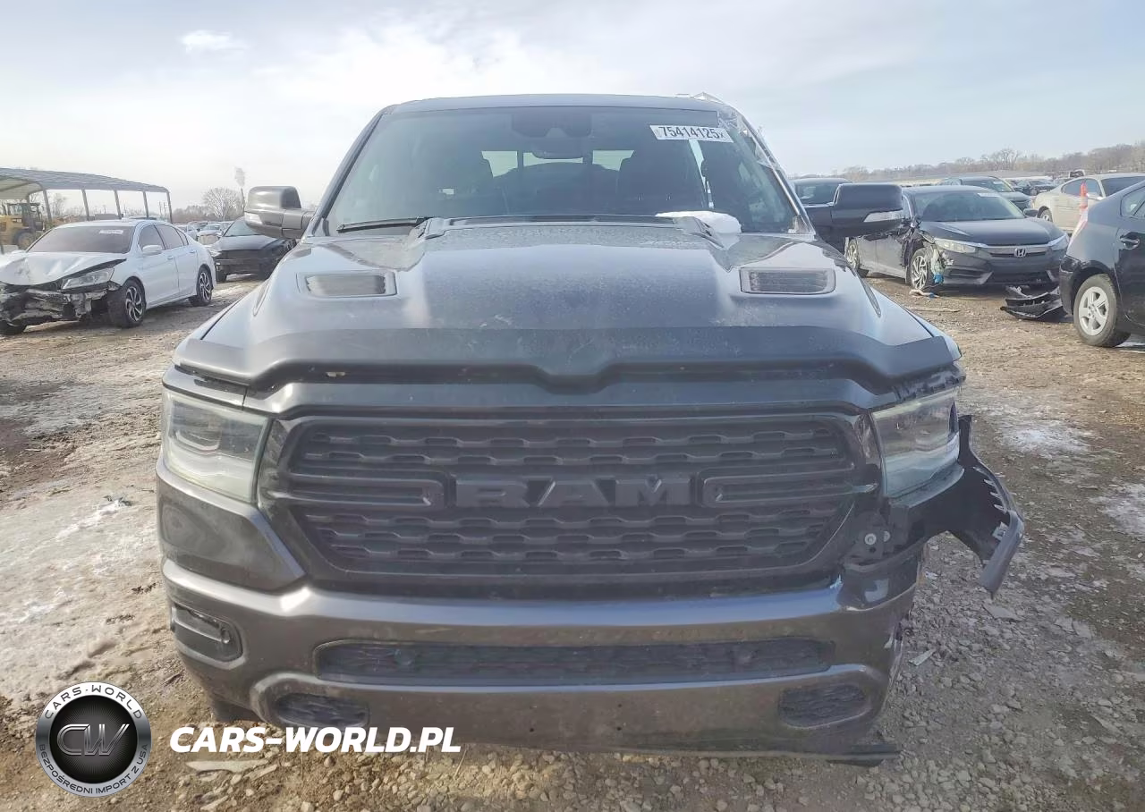2022 Ram 1500 Laramie VIN:1C6RREJT3NN479602 - 5