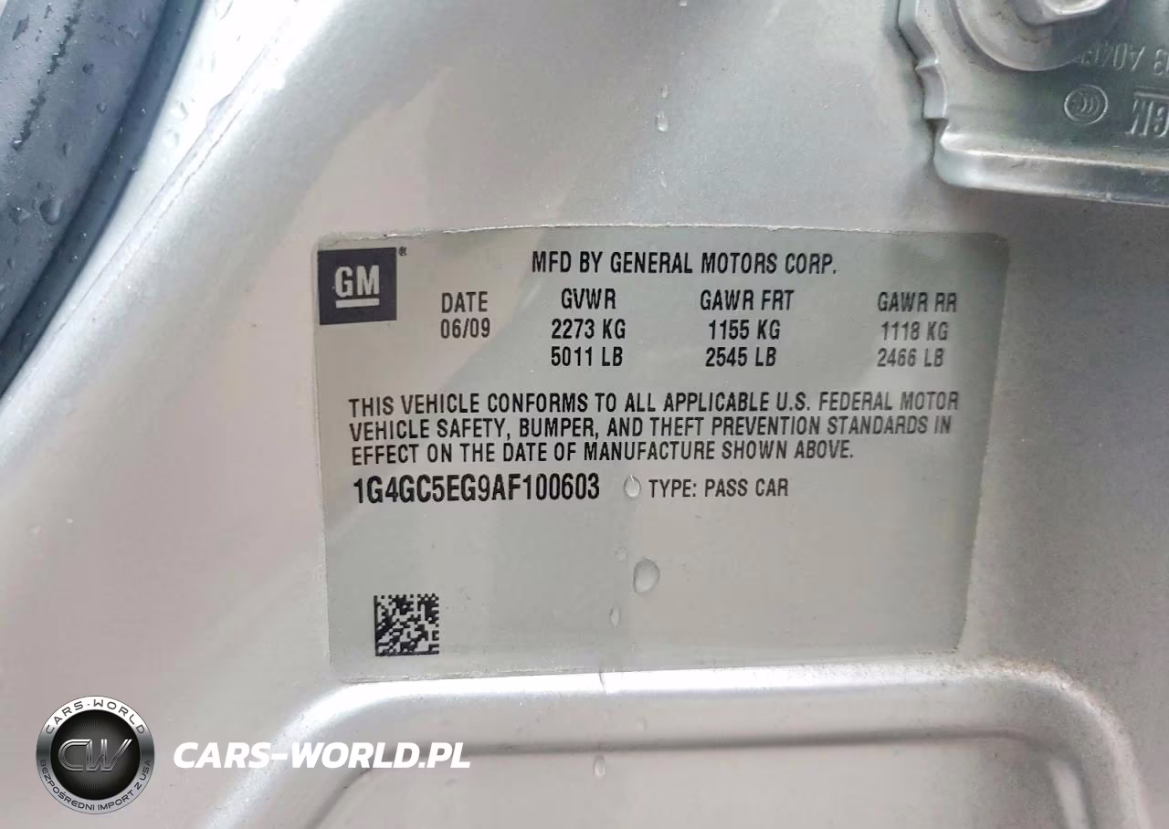 2010 Buick Lacrosse Cxl VIN:1G4GC5EG9AF100603 - 12
