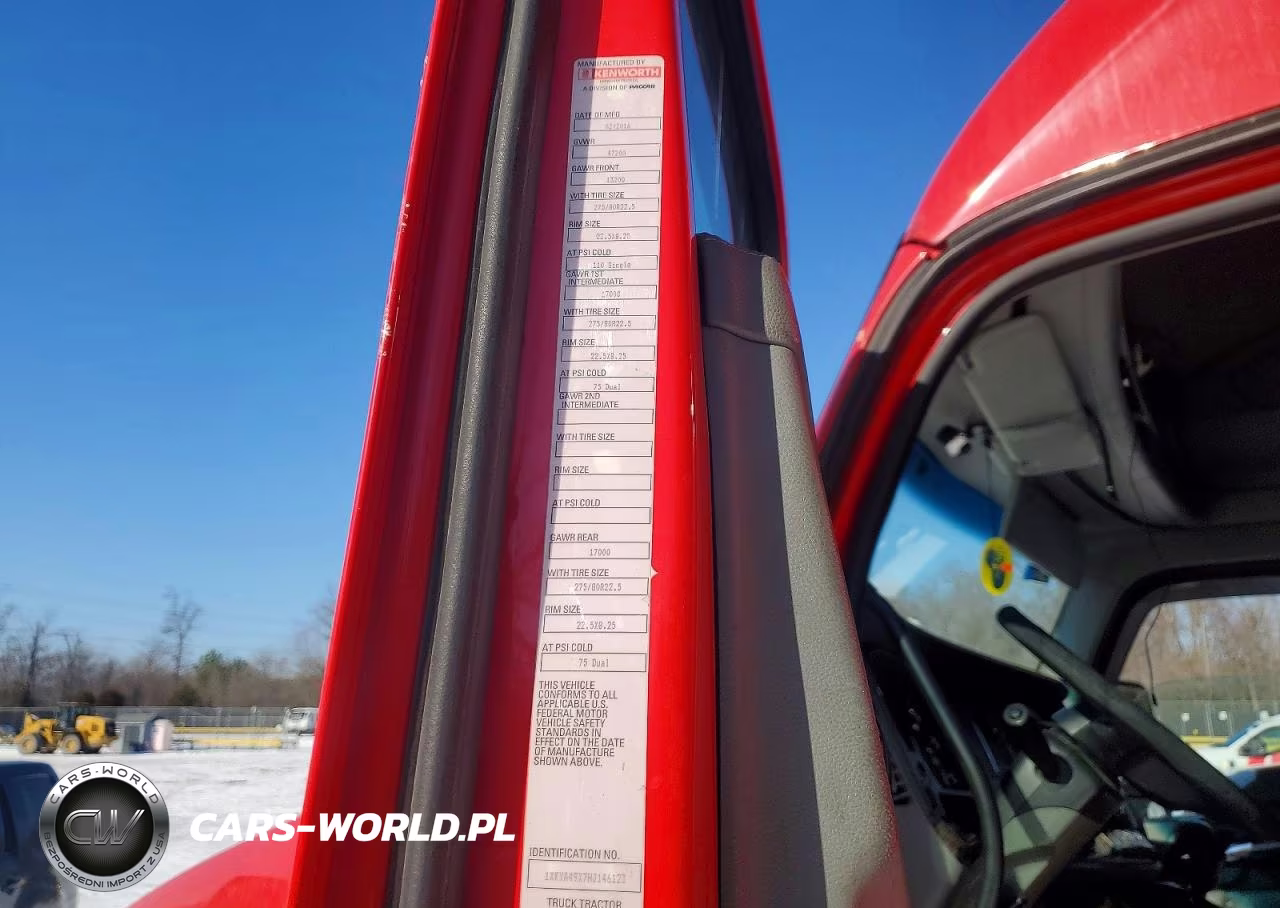 2017 Kenworth T680 Semi Truck VIN:1XKYA49X7HJ146123 - 10