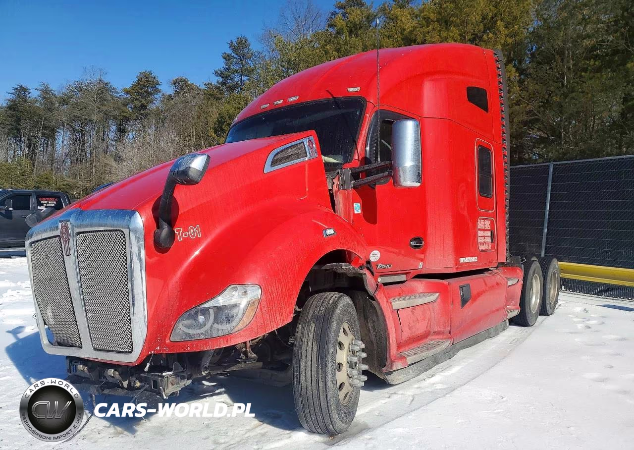 2017 Kenworth T680 Semi Truck VIN:1XKYA49X7HJ146123 - 2