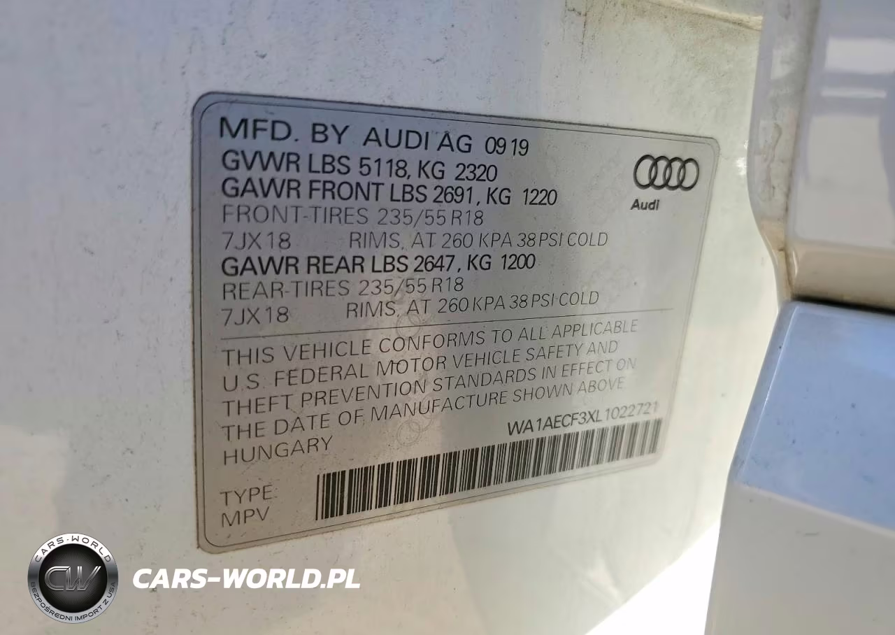 2020 Audi Q3 Premium VIN:WA1AECF3XL1022721 - 14