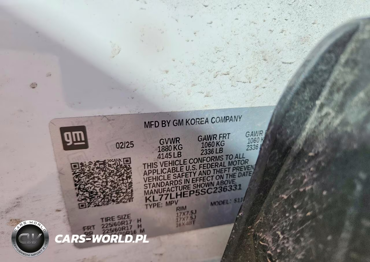 2025 Chevrolet Trax 1Lt VIN:KL77LHEP5SC236331 - 14