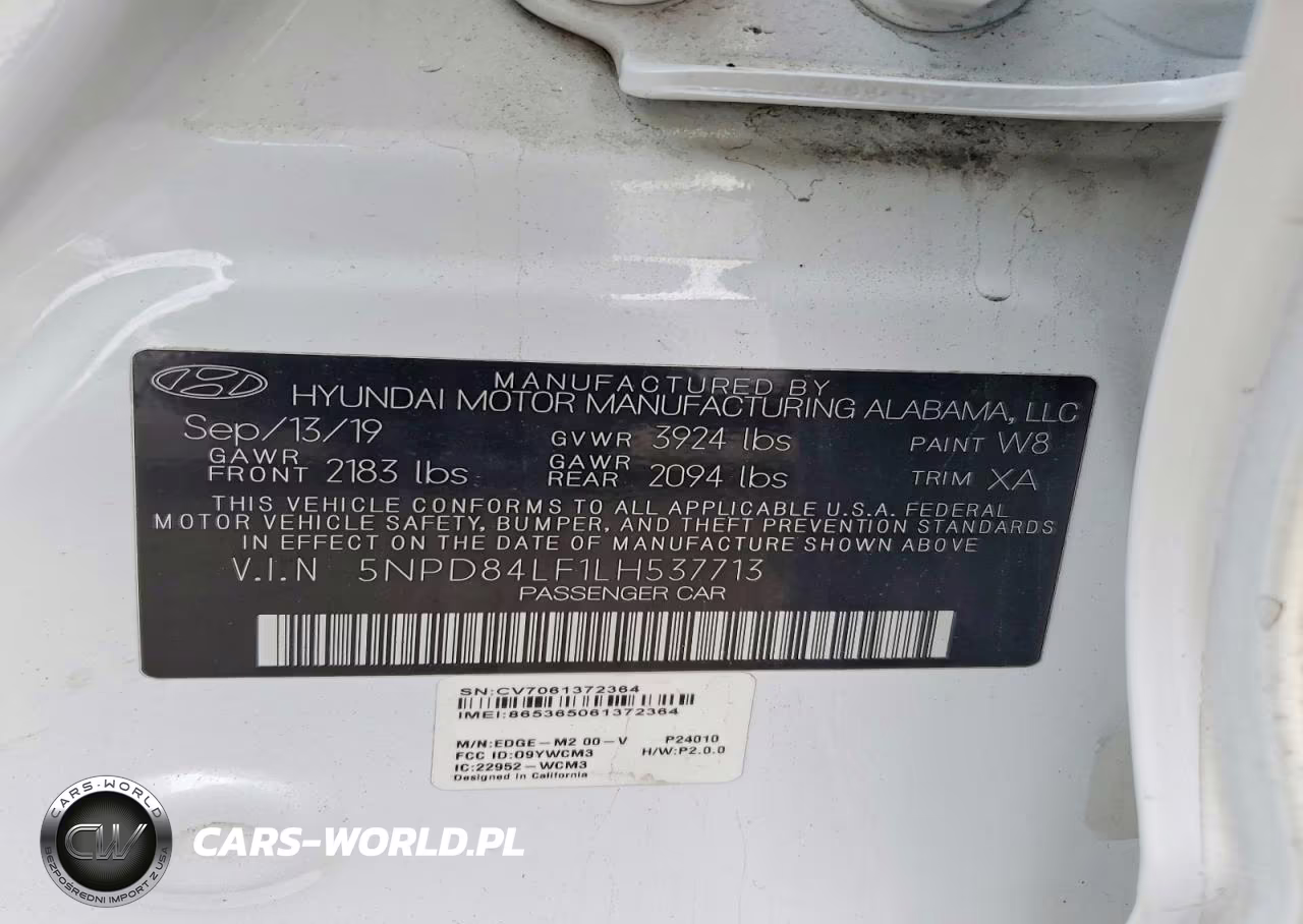 2020 Hyundai Elantra Sel VIN:5NPD84LF1LH537713 - 12