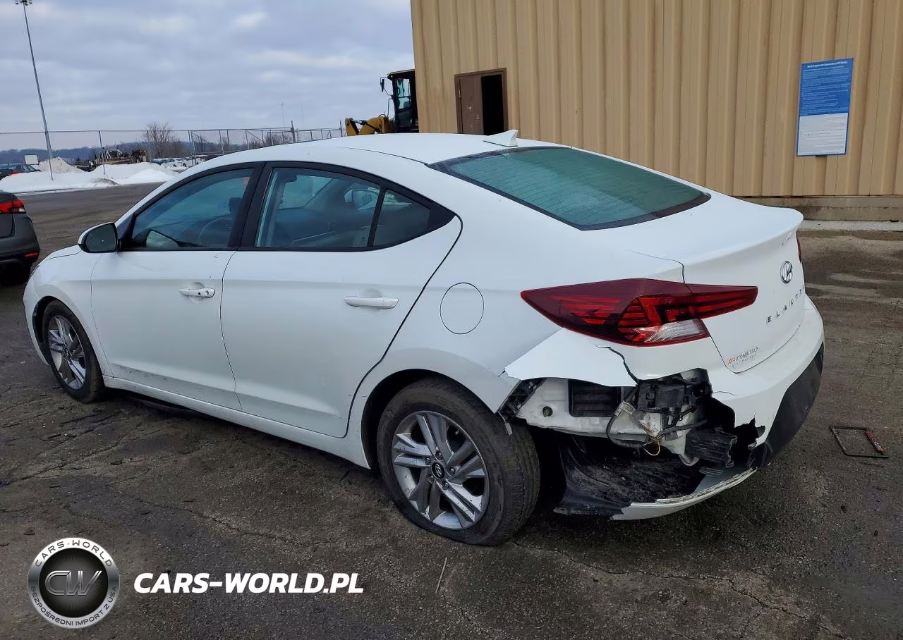 2020 Hyundai Elantra Sel VIN:5NPD84LF1LH537713 - 2