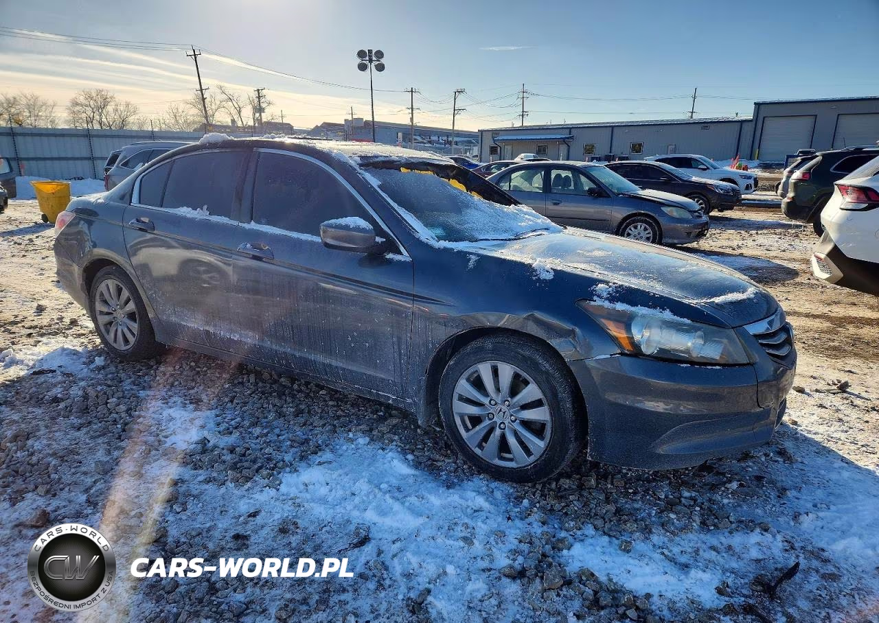 2012 Honda Accord Ex VIN:1HGCP2F70CA106117 - 4