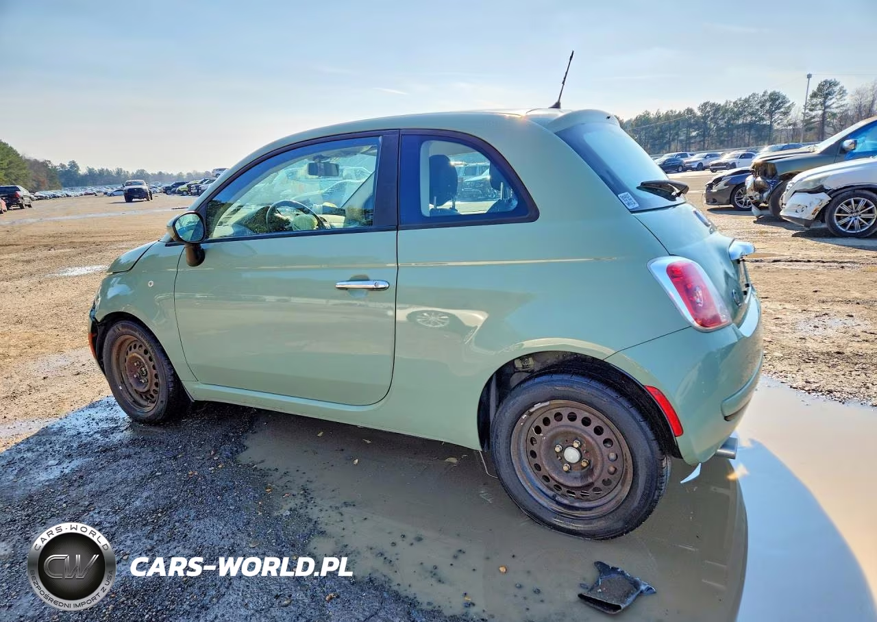 2012 Fiat 500 Pop VIN:3C3CFFAR8CT295985 - 2