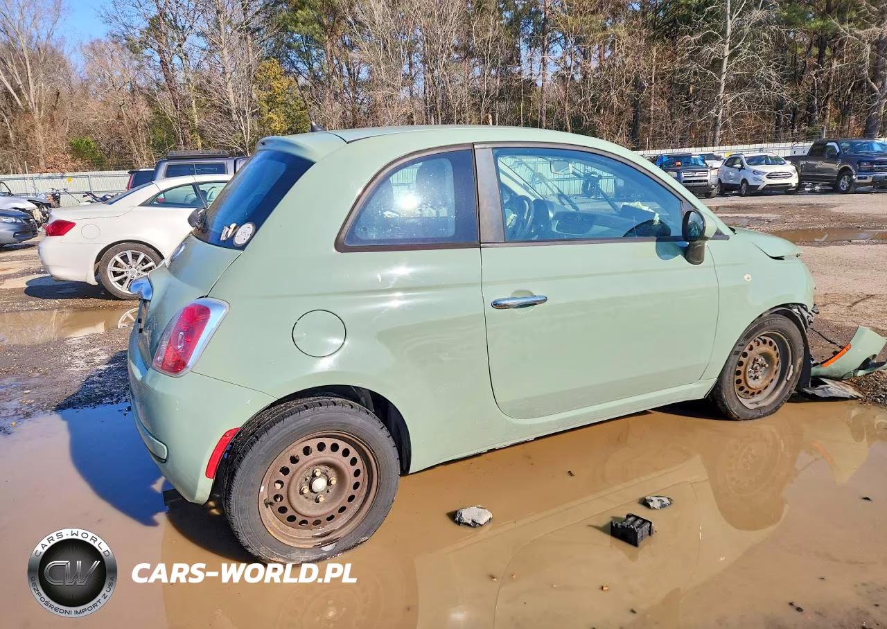 2012 Fiat 500 Pop VIN:3C3CFFAR8CT295985 - 3