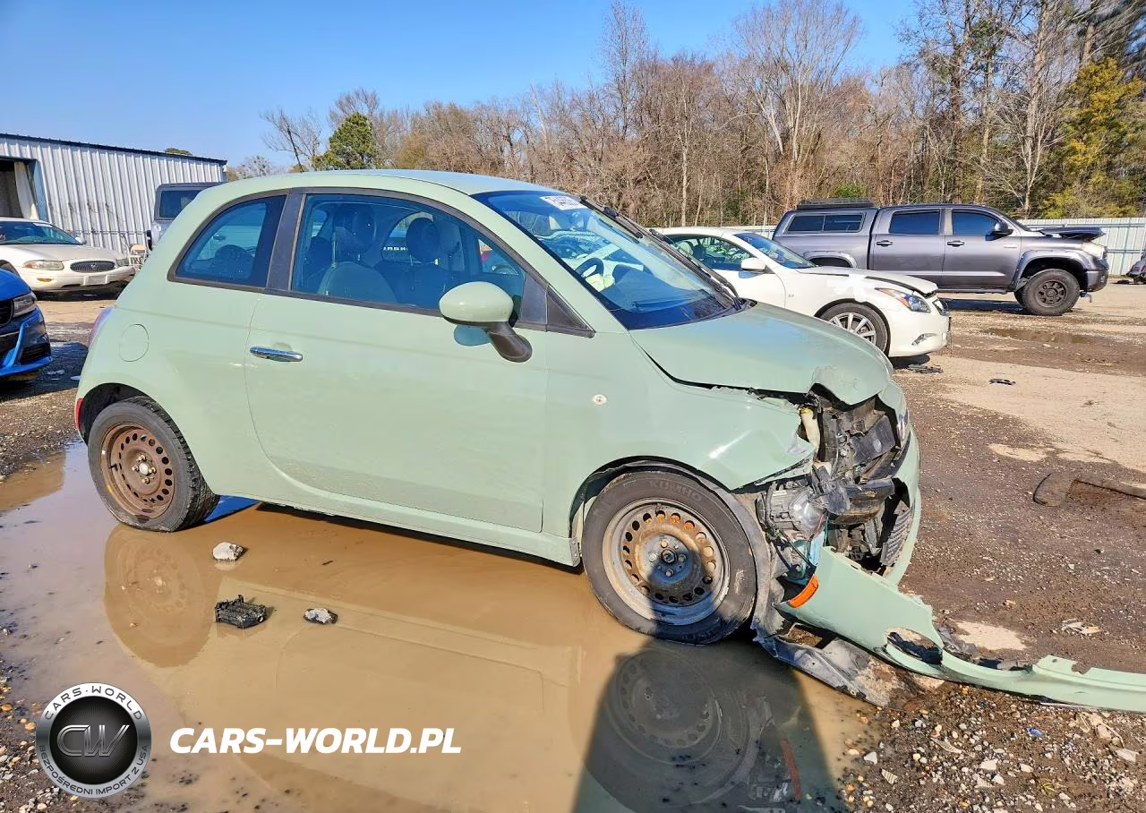 2012 Fiat 500 Pop VIN:3C3CFFAR8CT295985 - 4
