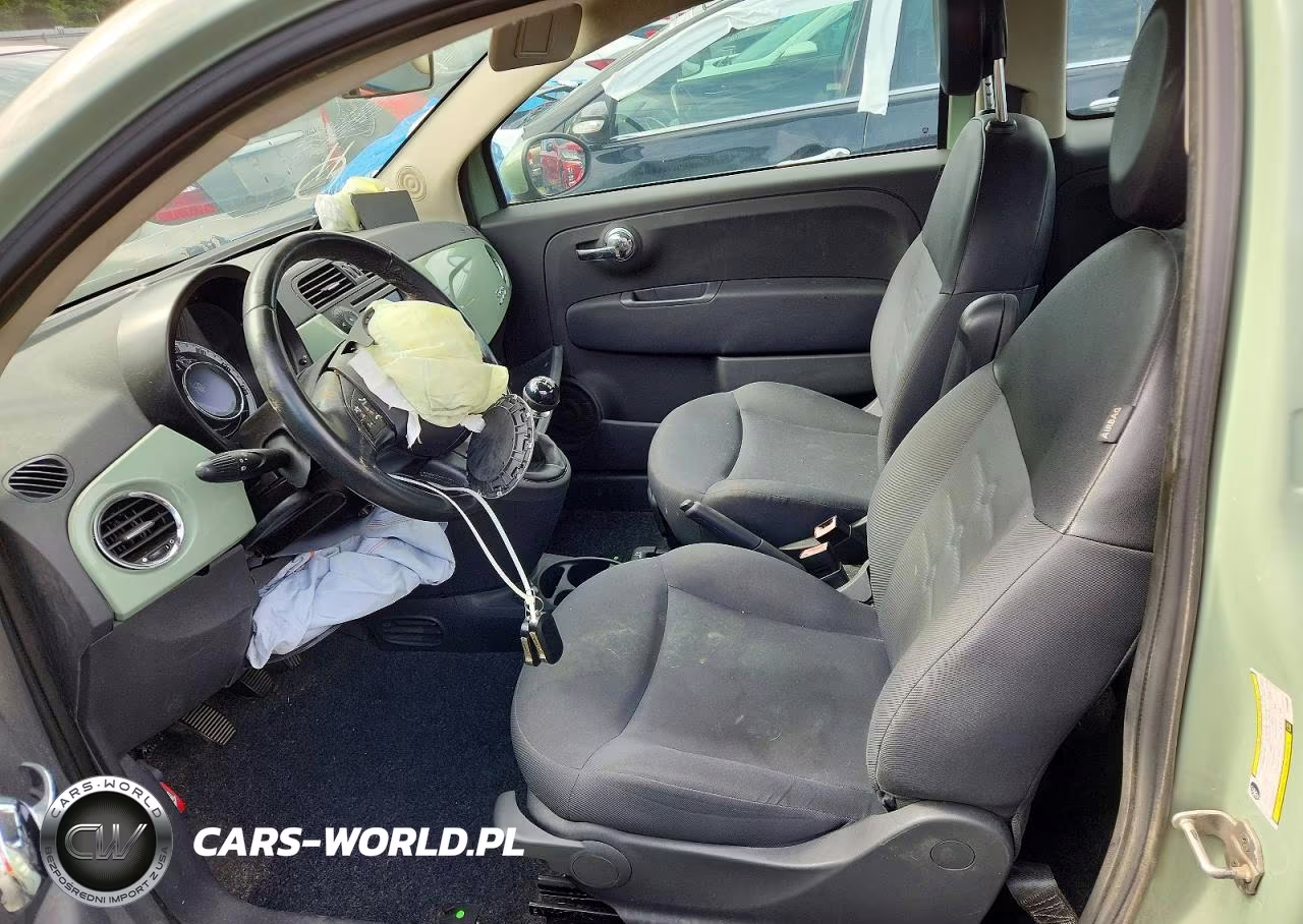 2012 Fiat 500 Pop VIN:3C3CFFAR8CT295985 - 7