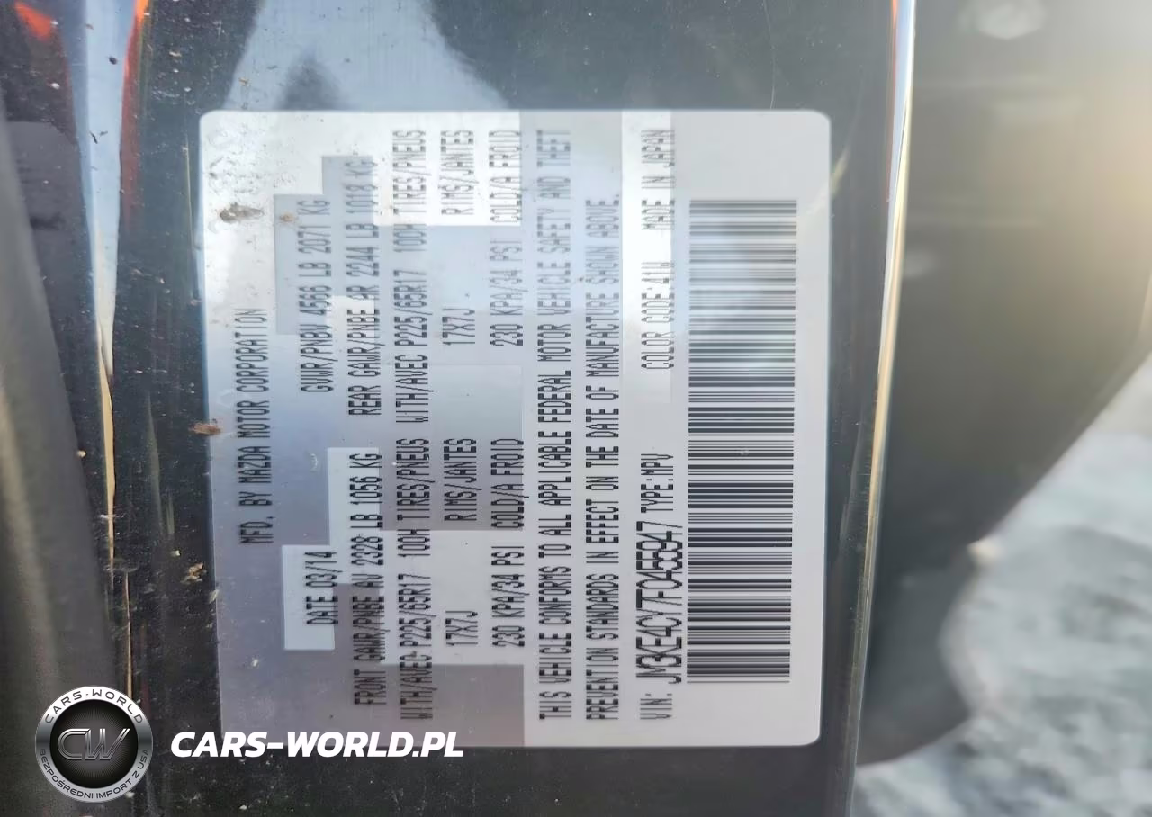 2015 Mazda Cx-5 Touring VIN:JM3KE4CY7F0455947 - 12