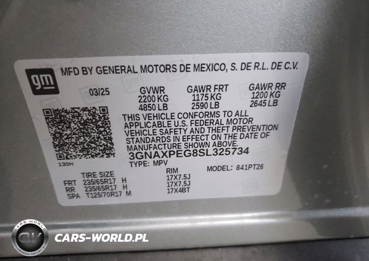 2025 Chevrolet Equinox Lt VIN:3GNAXPEG8SL325734 - 14