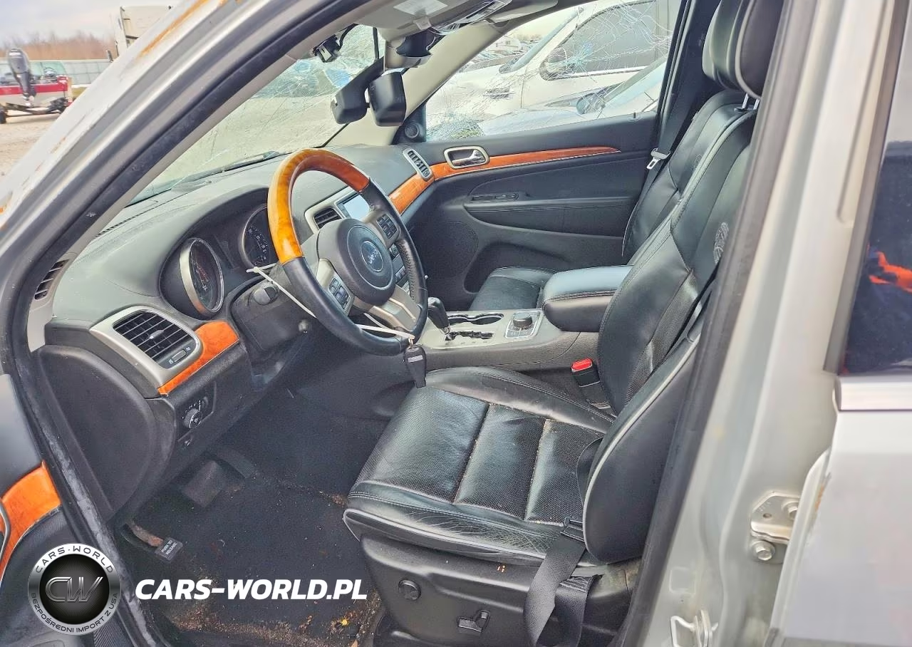 2012 Jeep Grand Cherokee Overland VIN:1C4RJFCT5CC274360 - 7