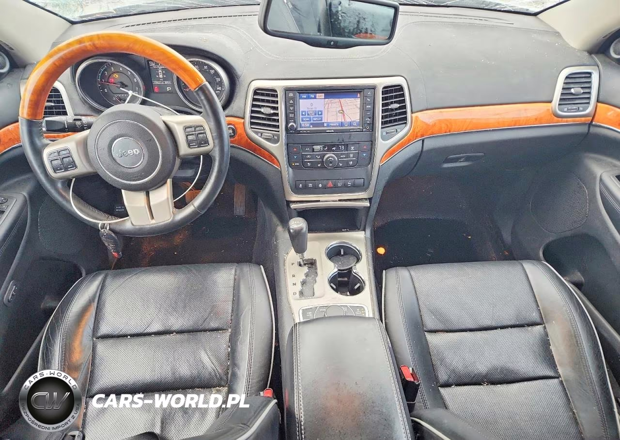2012 Jeep Grand Cherokee Overland VIN:1C4RJFCT5CC274360 - 8