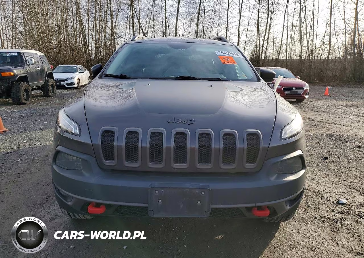 2017 Jeep Cherokee Trailhawk VIN:1C4PJMBS4HW615810 - 5