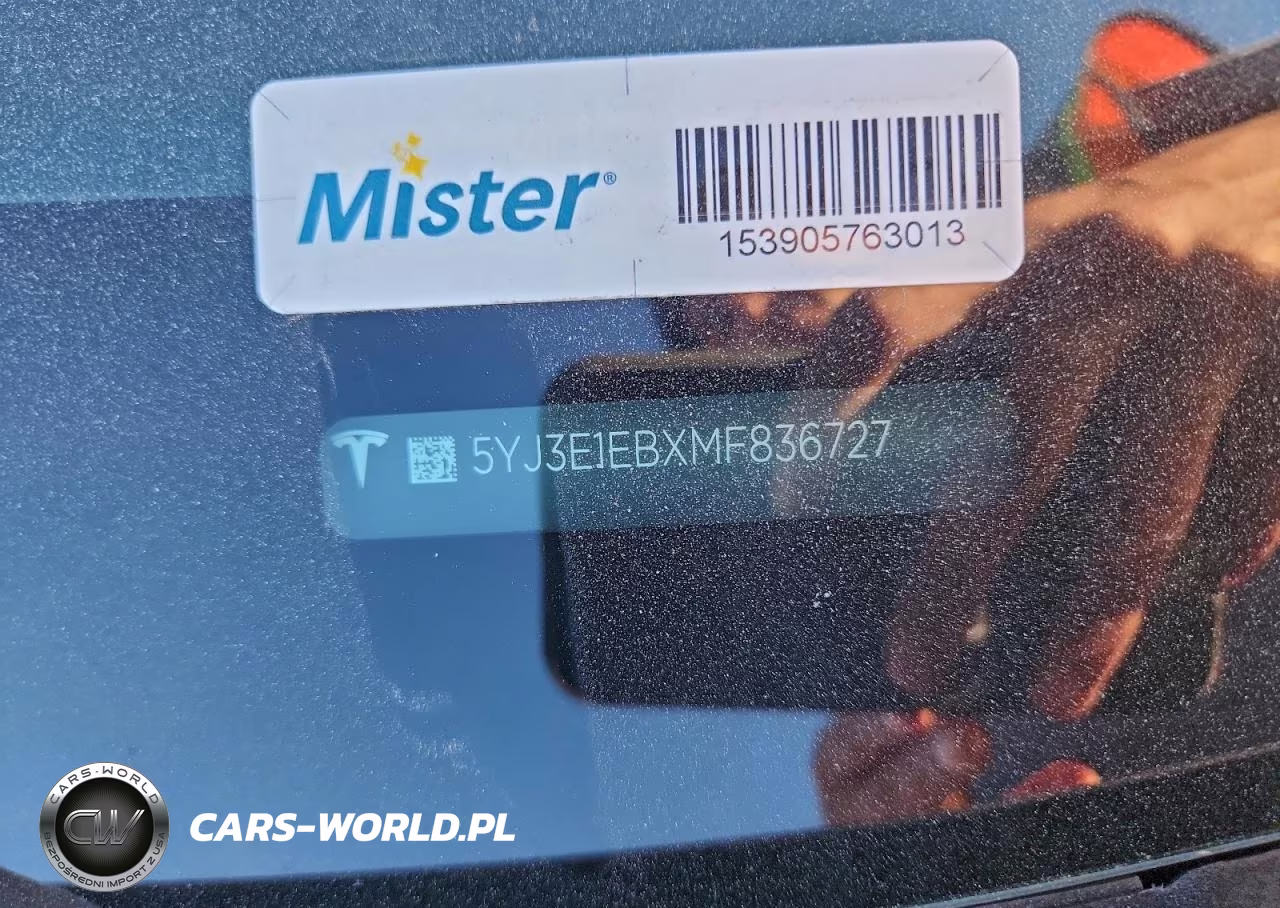 2021 Tesla Model 3 VIN:5YJ3E1EBXMF836727 - 12