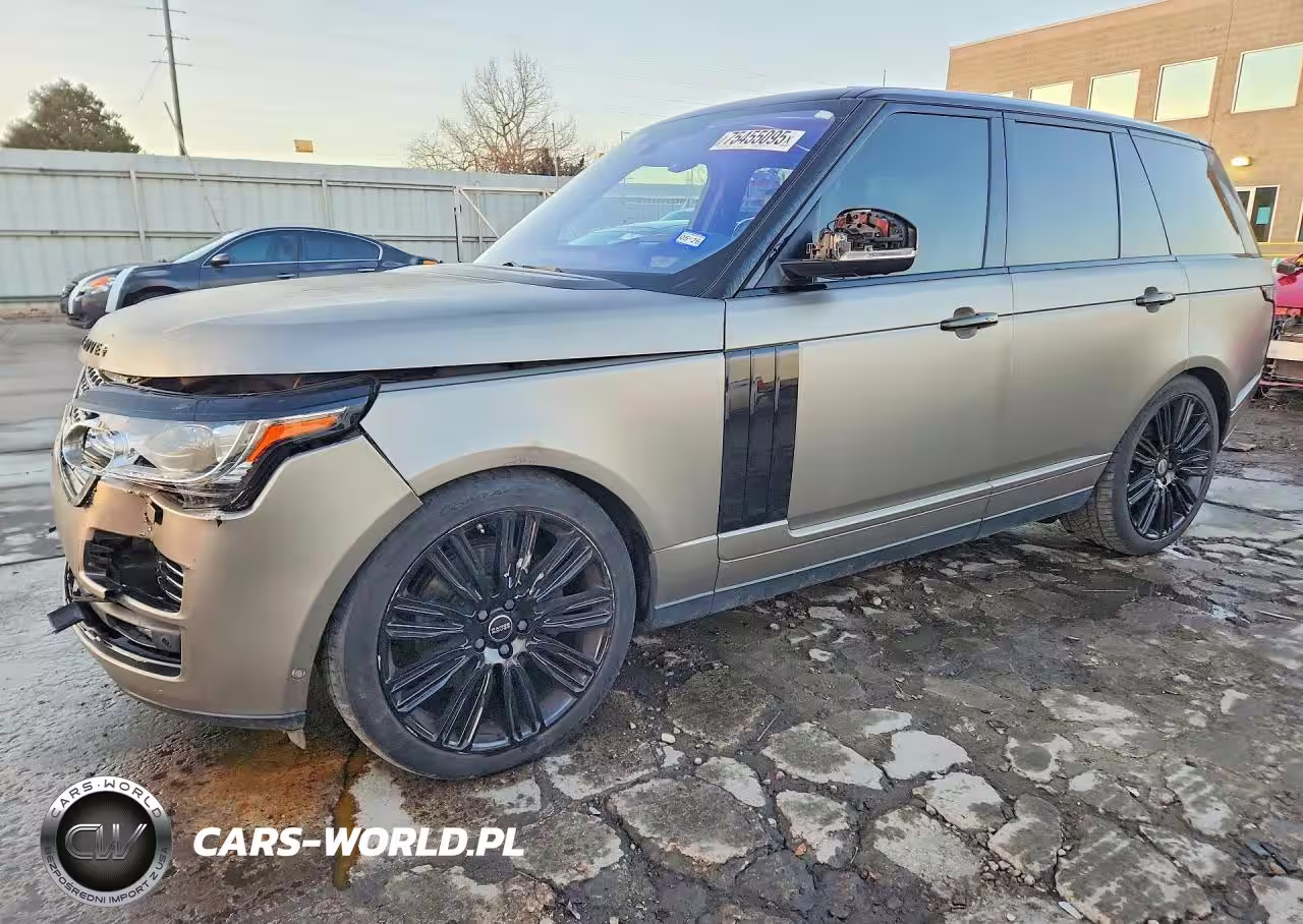 2016 Land Rover Range Rover Hse