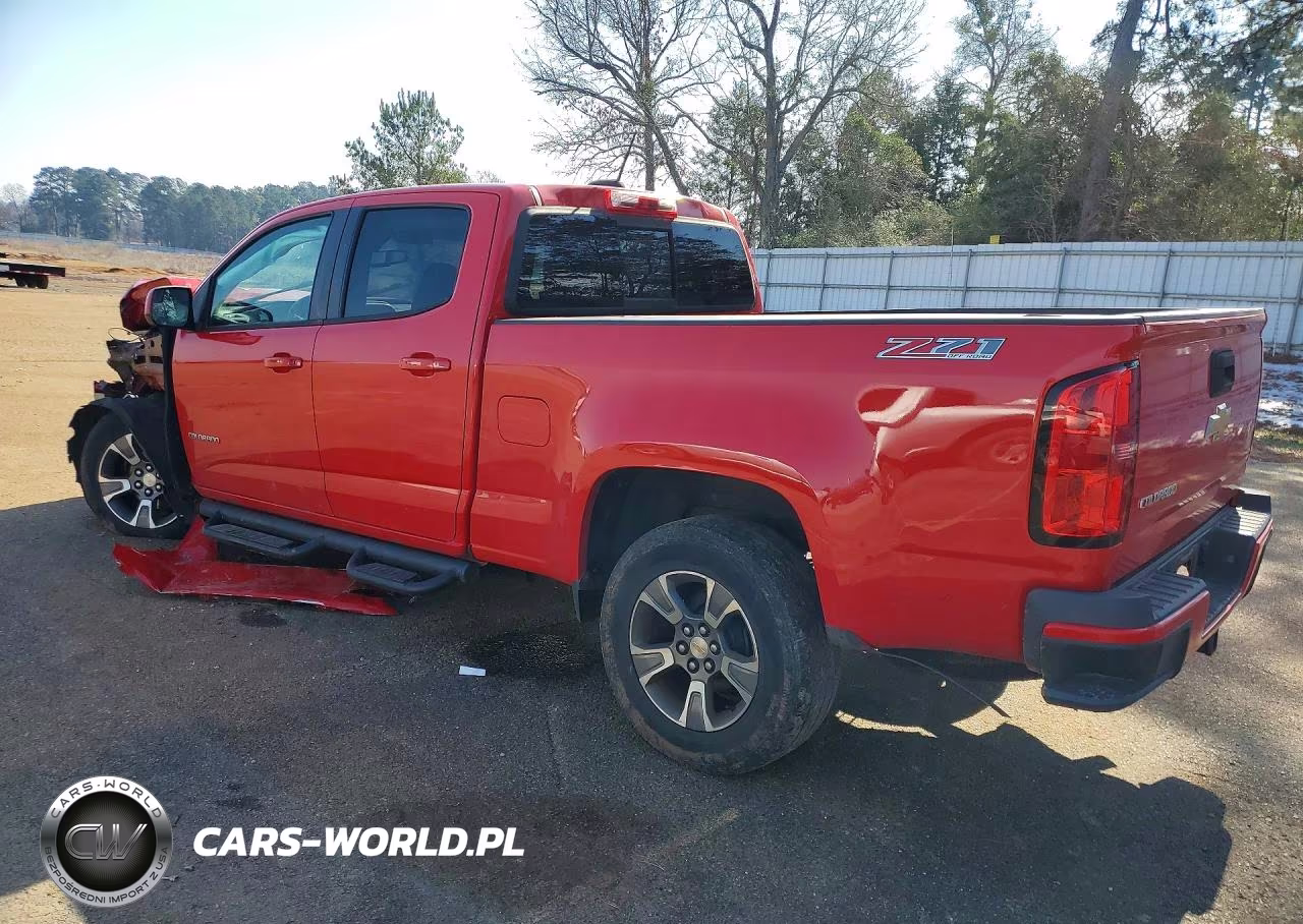 2016 Chevrolet Colorado Z71 VIN:1GCGTDE37G1102349 - 2
