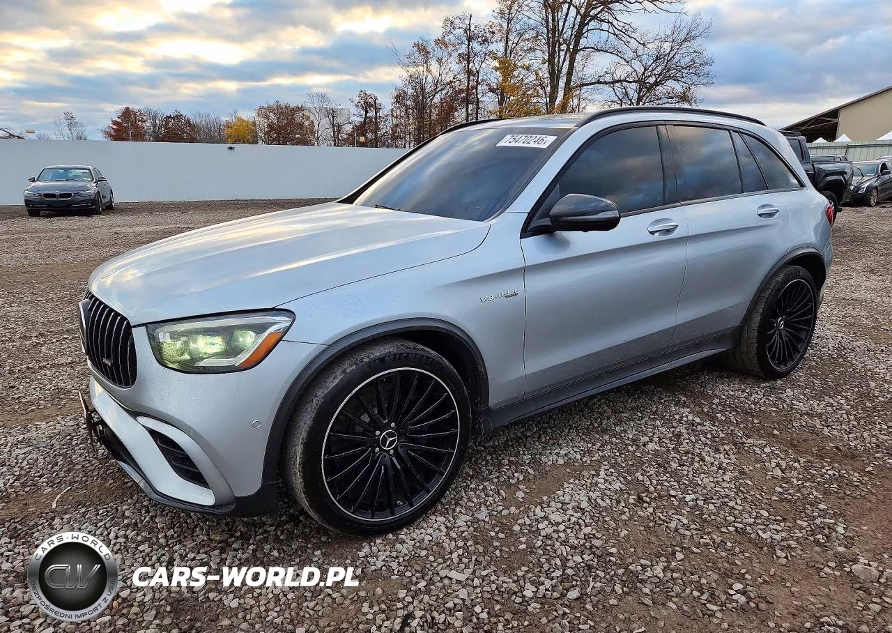 2021 Mercedes-Benz Glc 63 4Matic Amg VIN:W1N0G8JB6MF989234 - 1