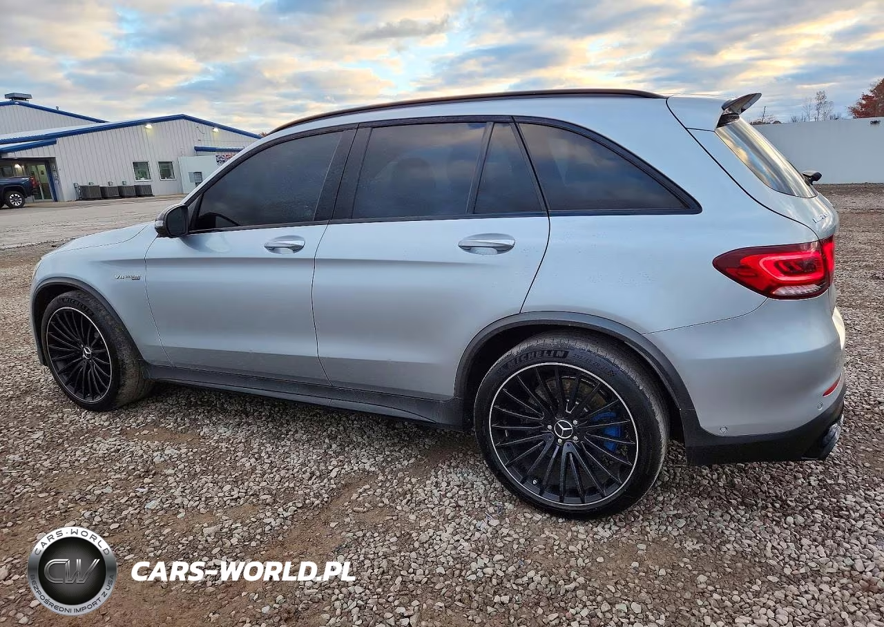2021 Mercedes-Benz Glc 63 4Matic Amg VIN:W1N0G8JB6MF989234 - 2