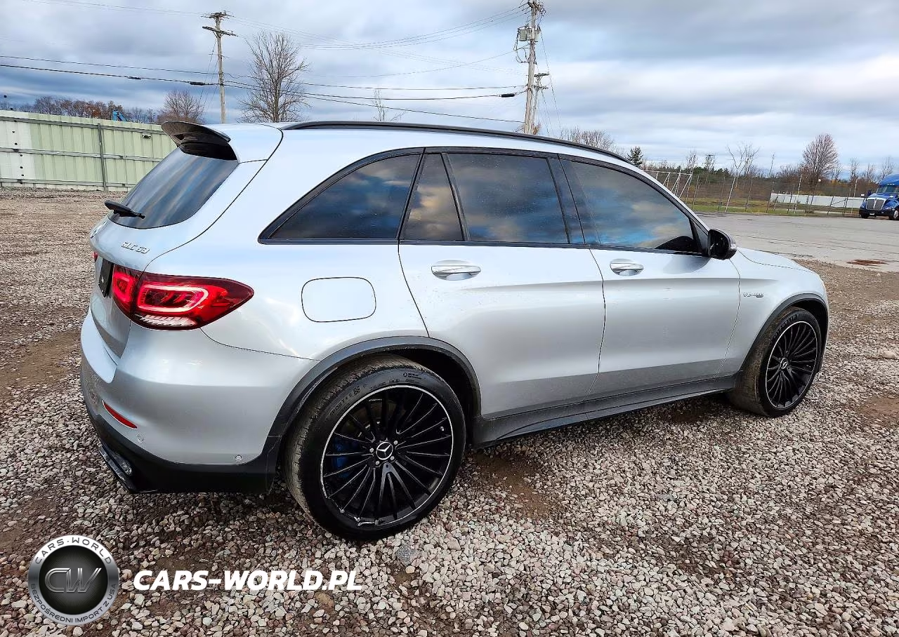 2021 Mercedes-Benz Glc 63 4Matic Amg VIN:W1N0G8JB6MF989234 - 3