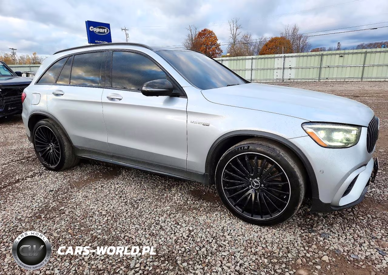 2021 Mercedes-Benz Glc 63 4Matic Amg VIN:W1N0G8JB6MF989234 - 4