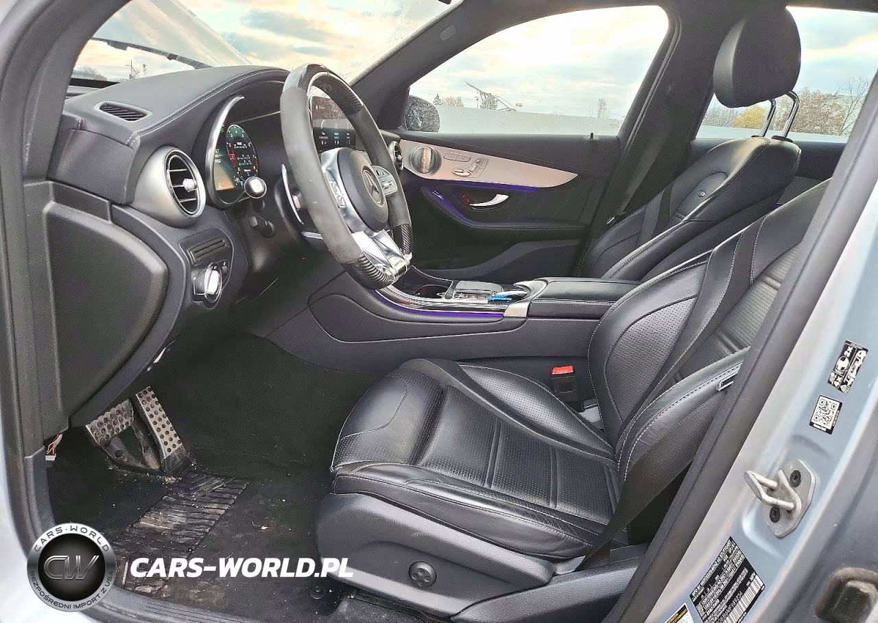 2021 Mercedes-Benz Glc 63 4Matic Amg VIN:W1N0G8JB6MF989234 - 7