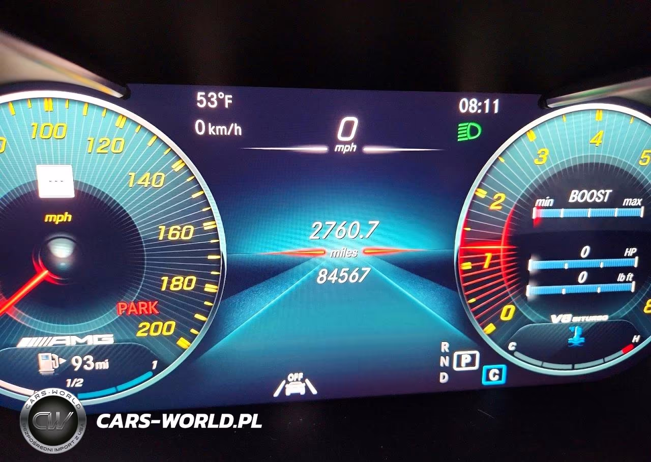 2021 Mercedes-Benz Glc 63 4Matic Amg VIN:W1N0G8JB6MF989234 - 9