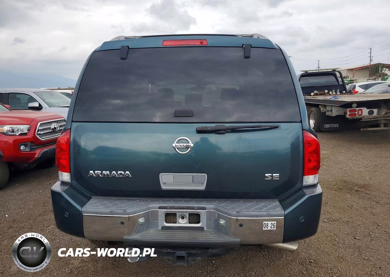 2005 Nissan Armada Se VIN:5N1AA08B25N727959 - 6