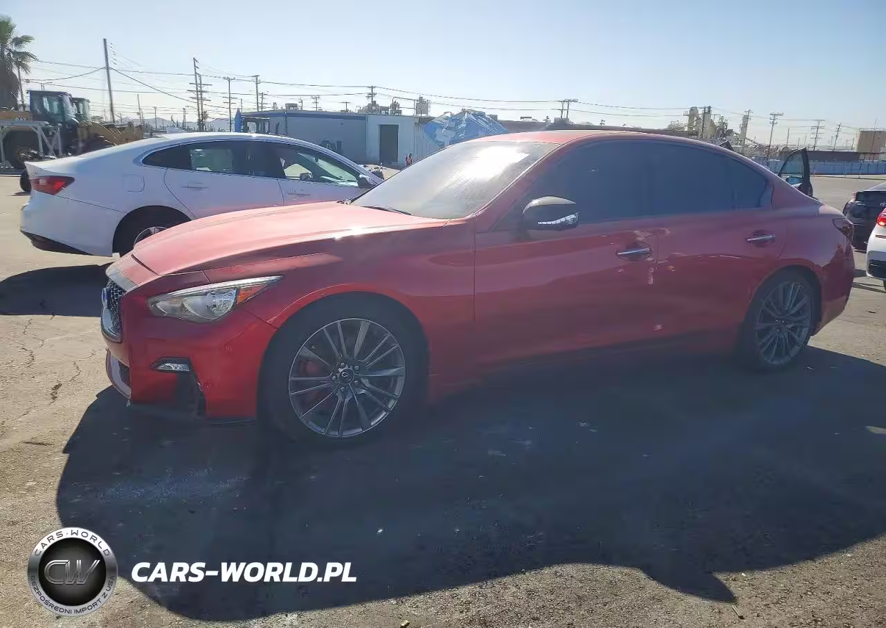 2021 Infiniti Q50 Red Sport 400
