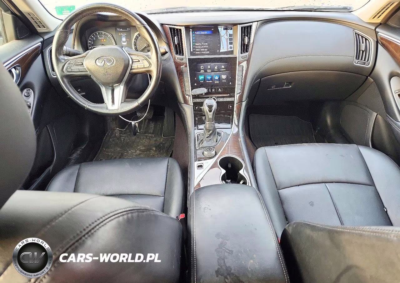 2018 Infiniti Q50 3.0T Luxe VIN:JN1EV7AR8JM433771 - 8