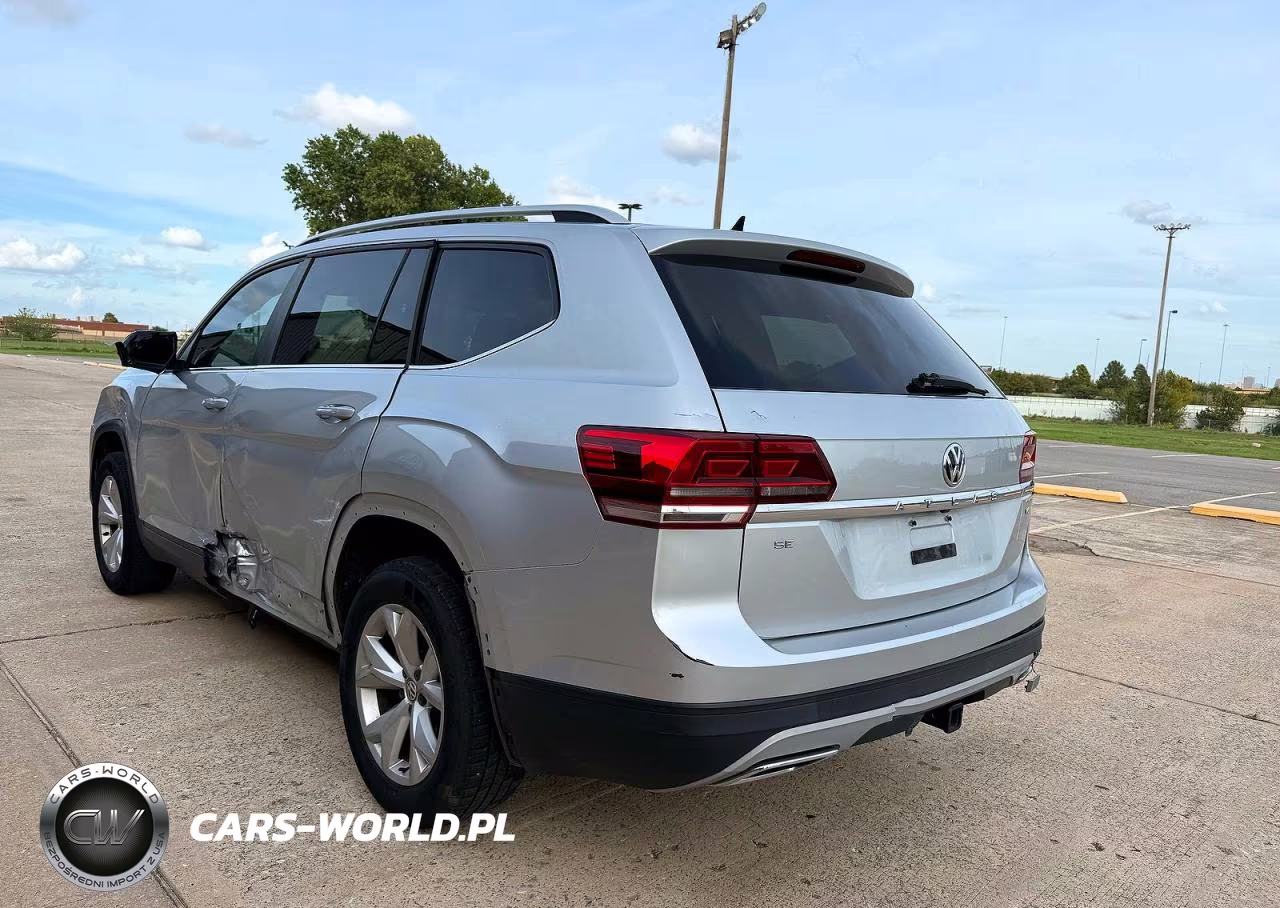 2019 Volkswagen Atlas Se VIN:1V2DR2CA0KC612531 - 3