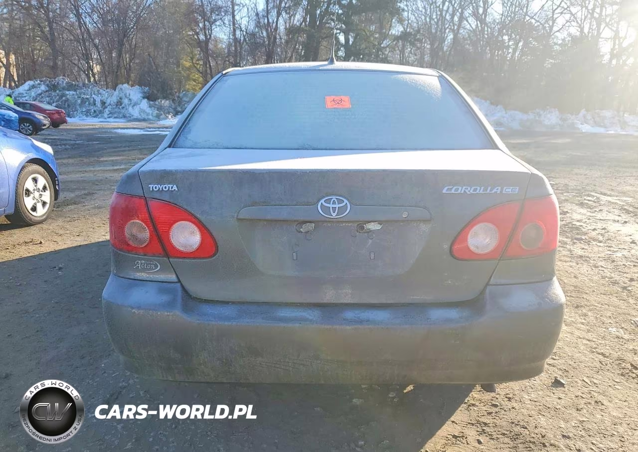2008 Toyota Corolla Ce VIN:2T1BR32E68C871009 - 6