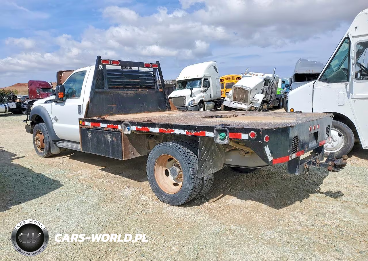 2014 Ford F550 Super Duty Flatbed Truck VIN:1FDUF5HT2EEB50337 - 2