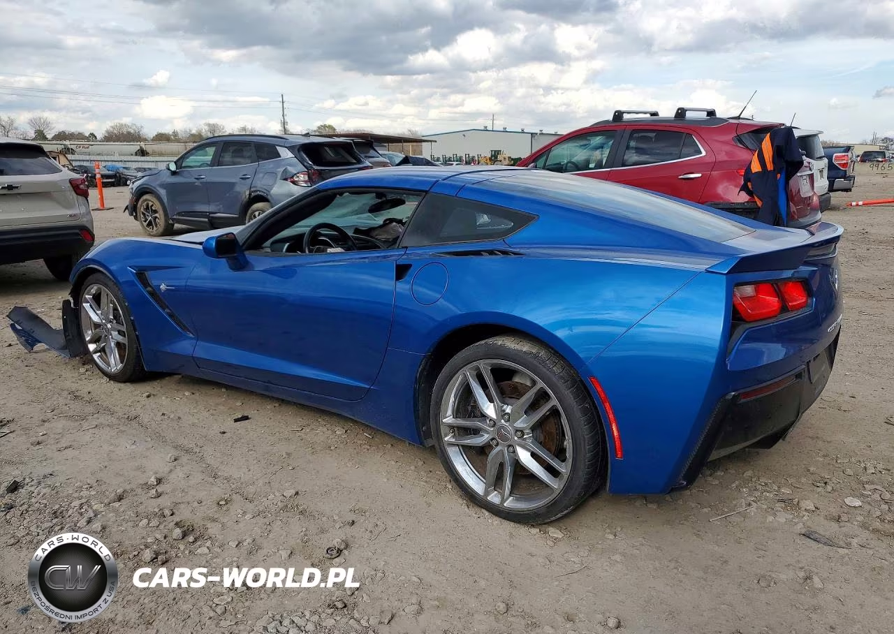 2015 Chevrolet Corvette Stingray Z51 3Lt VIN:1G1YM2D79F5124878 - 2
