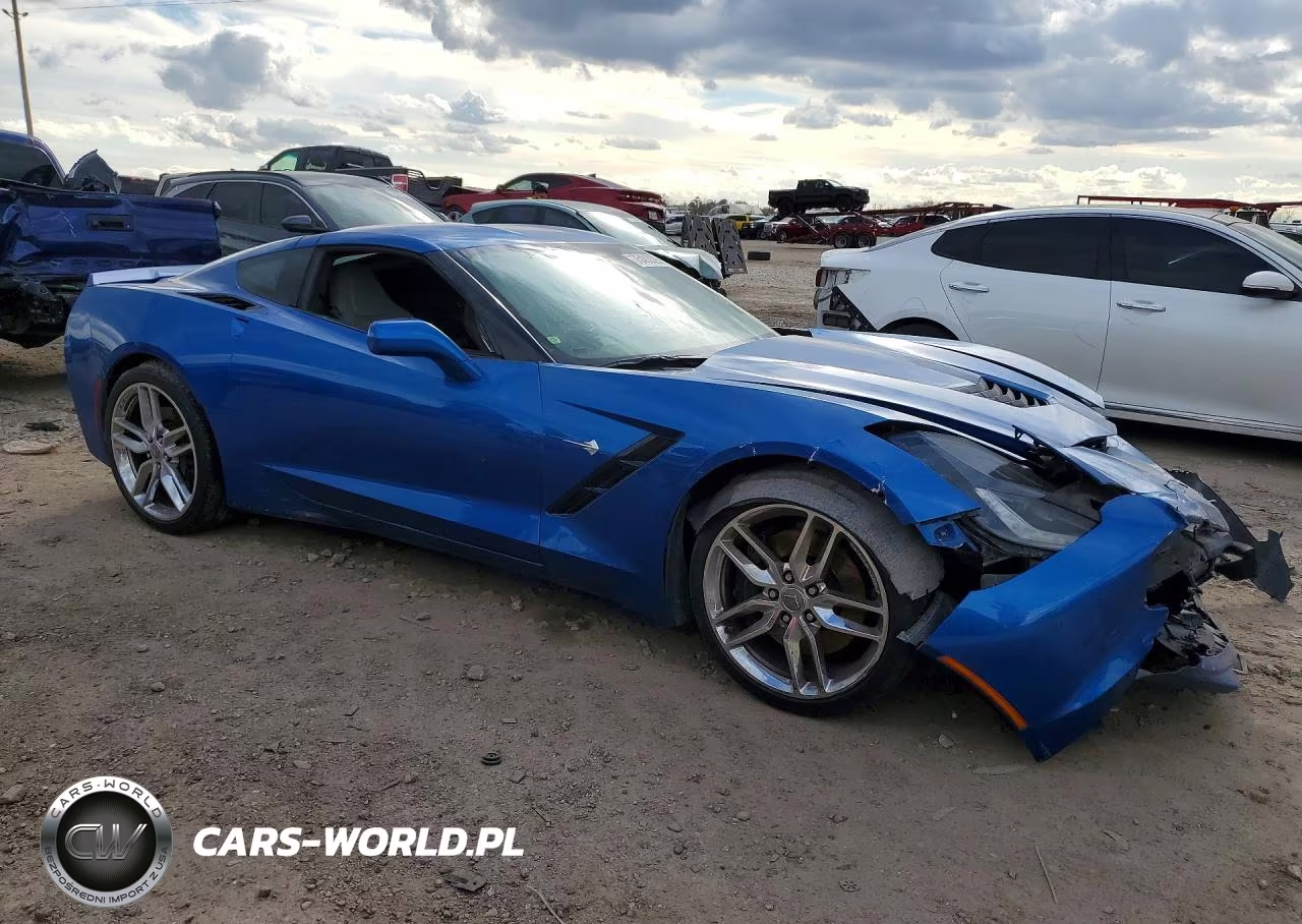 2015 Chevrolet Corvette Stingray Z51 3Lt VIN:1G1YM2D79F5124878 - 4