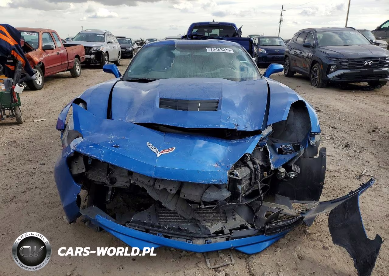 2015 Chevrolet Corvette Stingray Z51 3Lt VIN:1G1YM2D79F5124878 - 5