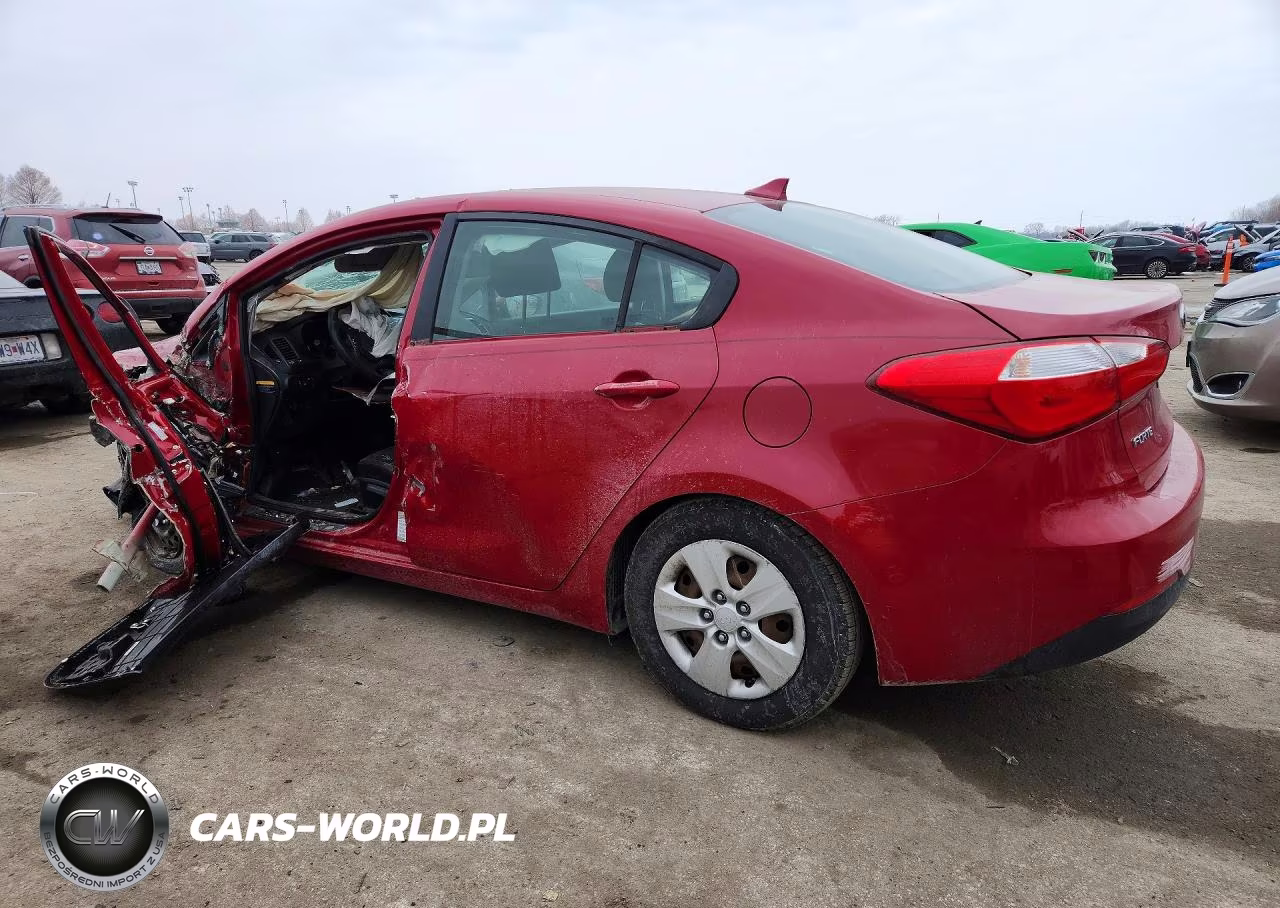 2016 Kia Forte Lx VIN:KNAFK4A67G5568013 - 2