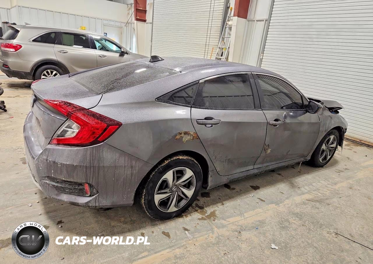 2020 Honda Civic Lx VIN:19XFC2F69LE023040 - 3
