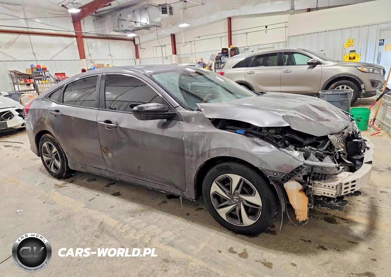 2020 Honda Civic Lx VIN:19XFC2F69LE023040 - 4