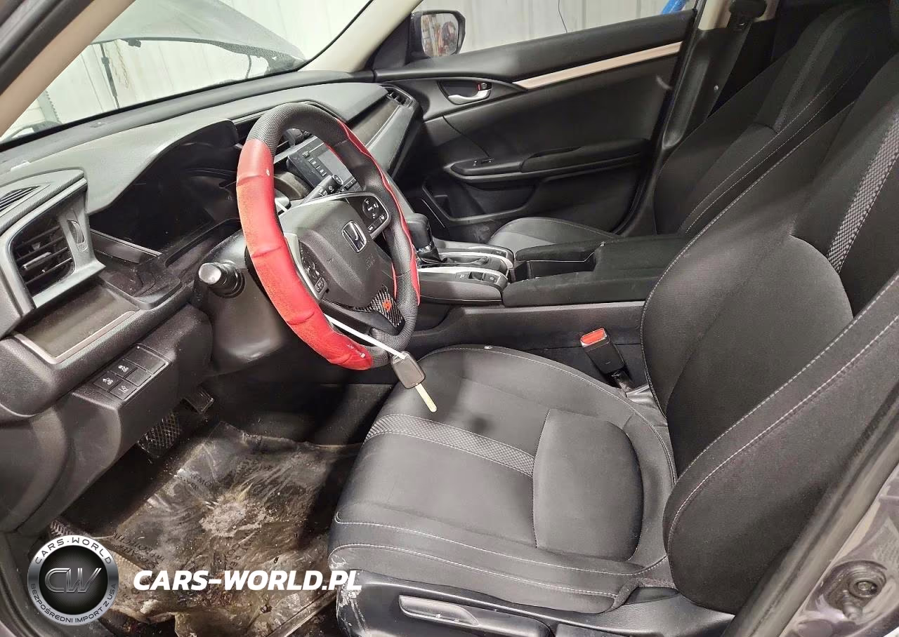 2020 Honda Civic Lx VIN:19XFC2F69LE023040 - 7