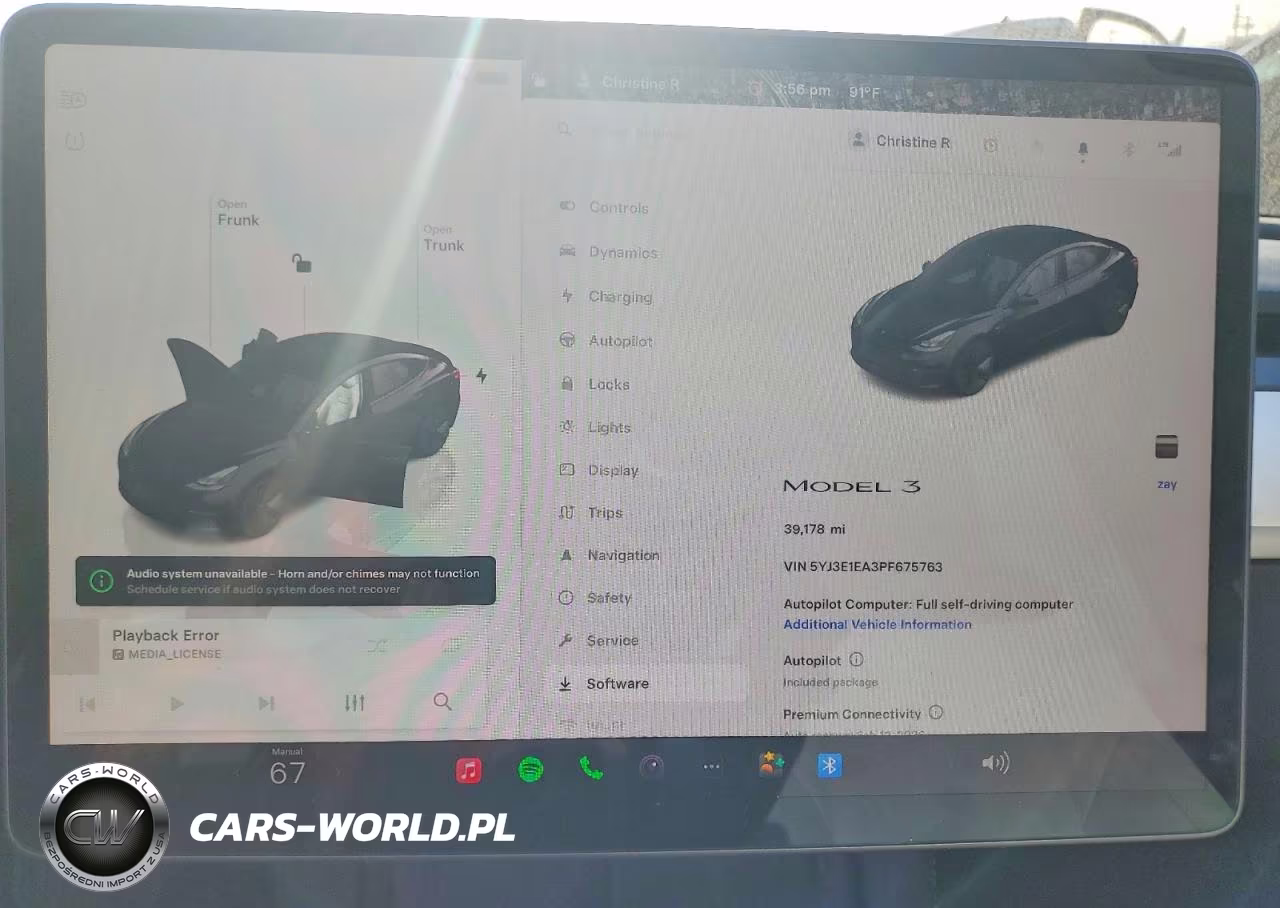 2023 Tesla Model 3 VIN:5YJ3E1EA3PF675763 - 9