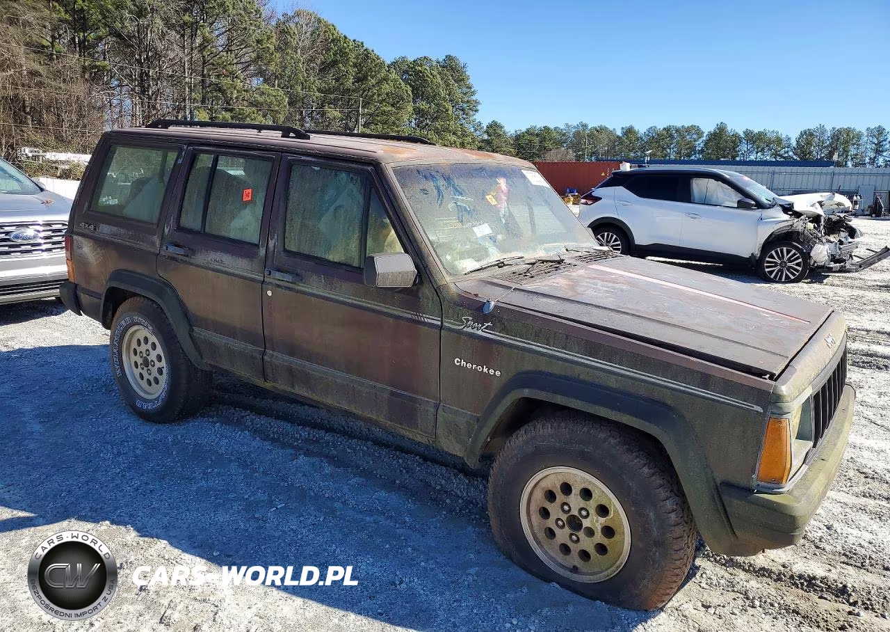 1992 Jeep Cherokee Sport VIN:1J4FJ88S3NL116305 - 4