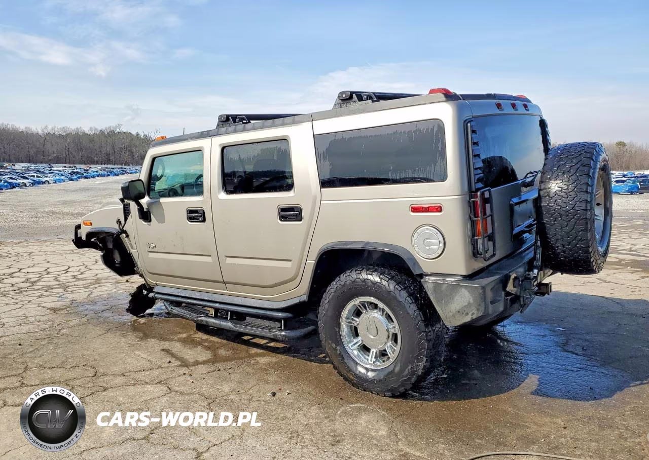 2003 Hummer H2 VIN:5GRGN23U63H146305 - 2