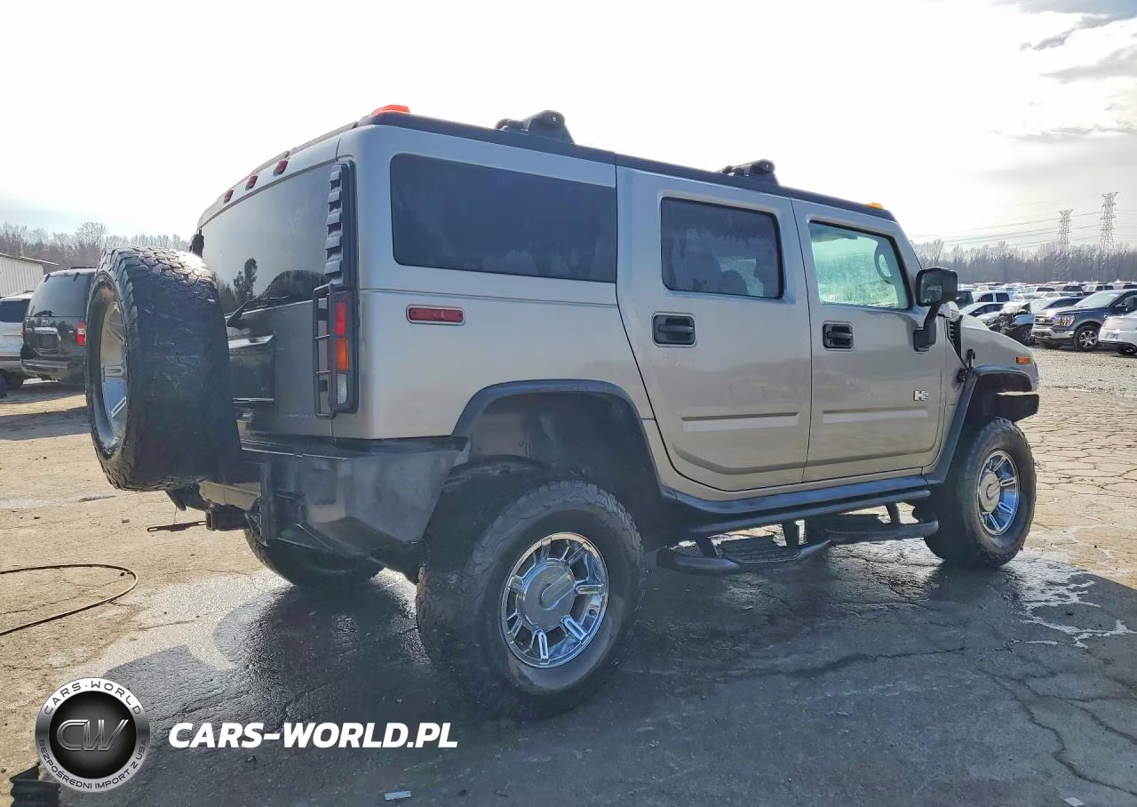 2003 Hummer H2 VIN:5GRGN23U63H146305 - 3