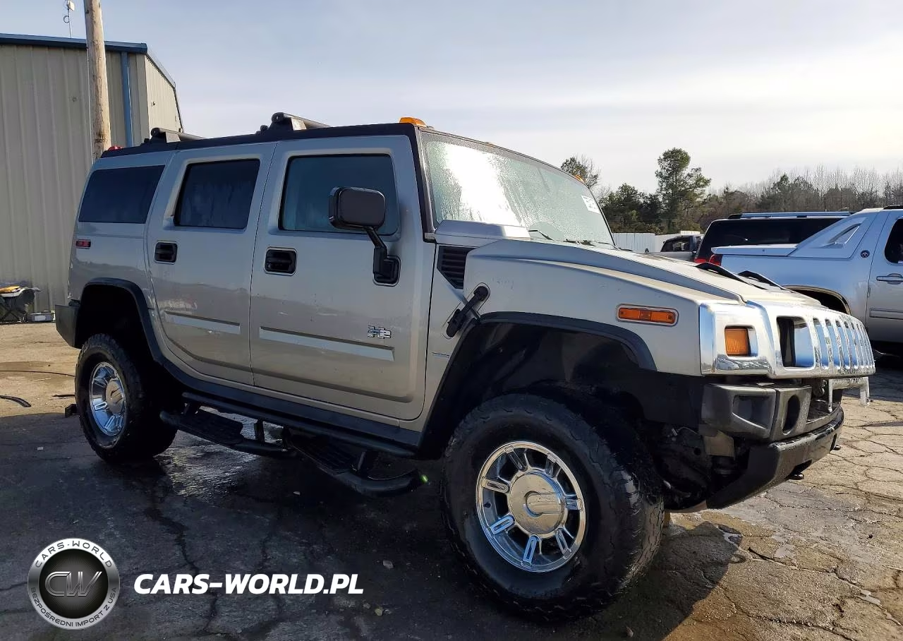 2003 Hummer H2 VIN:5GRGN23U63H146305 - 4